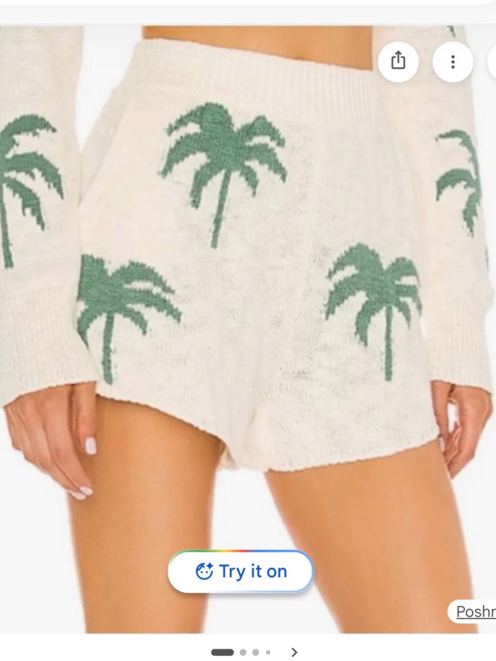 Show Me Your Mumu Women's Boardwalk Knit Shorts size small